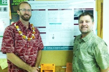 Zachary Bergeron with Jon-Paul Bingham
